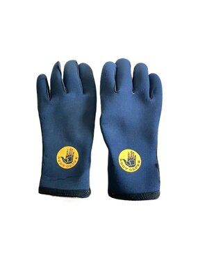 Body Glove Vintage Neoprene Wetsuit Gloves Unisex Large Blue Black